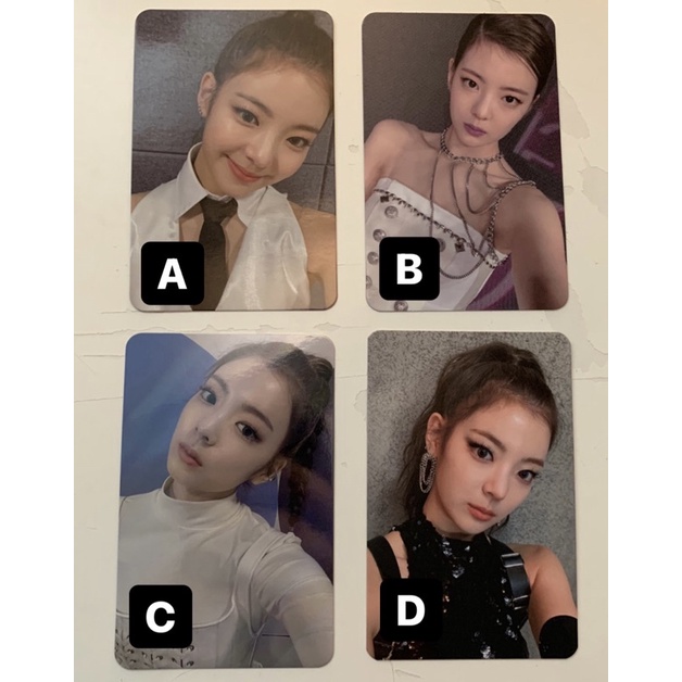 ITZY Lia guess who withfans benefit fansign fs photocard pc