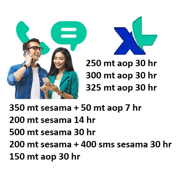 Paket nelpon dan sms XL murah Xtra hemat anynet kapan aja