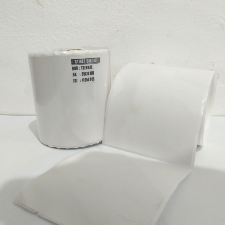 

LABEL BARCODE 78 x 95 mm KERTAS STICKER DIRECT THERMAL 78 x 95 mm