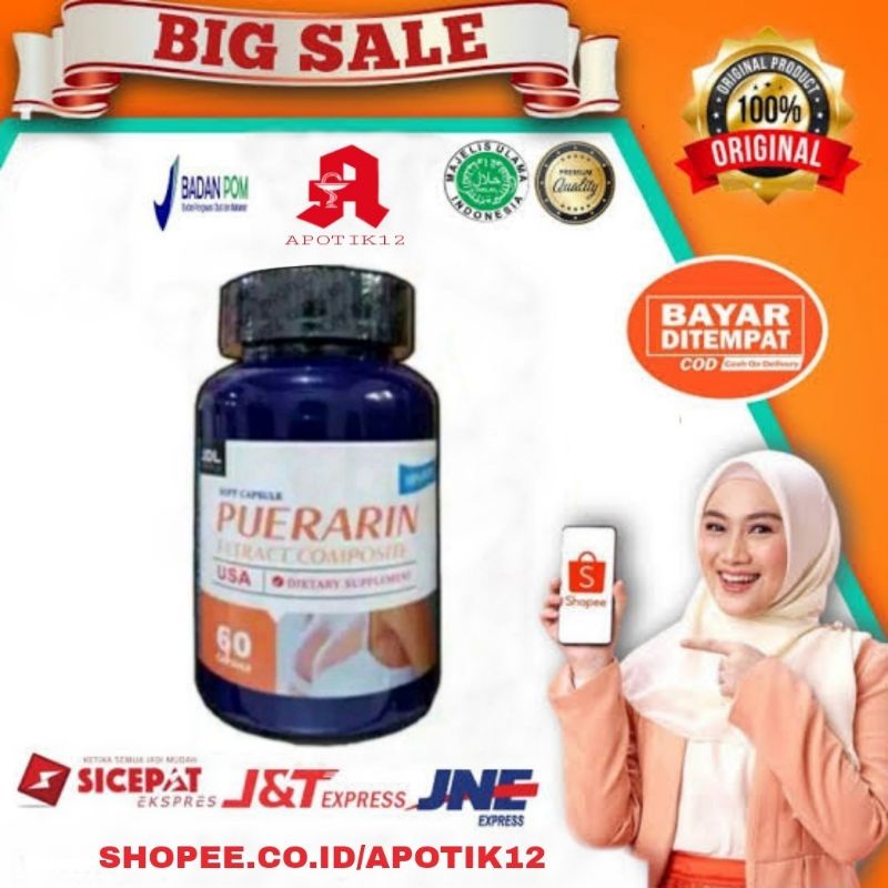 OBAT PEMBESAR PAYUDARA - PUERARIN HERBAL