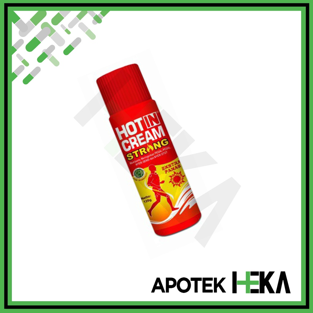 Hot In Cream Strong Botol 120 ml - Salep Pegel dan Nyeri Otot (SEMARANG)