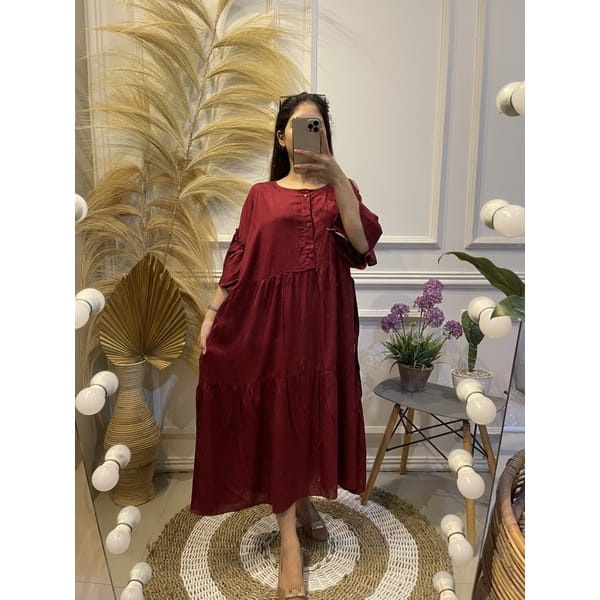 daster jodha polos daster jumbo daster long busui