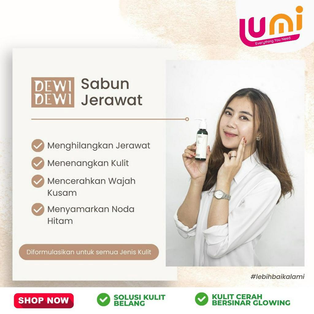 Sabun Jerawat Punggung dan Wajah Dewi-dewi Sabun Jerawat Wanita