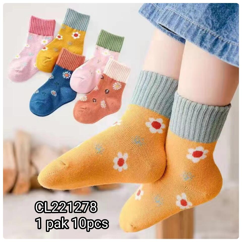 BANYAK MOTIF CATELL CATTLE CATTEL LOVE KAOS KAKI HANGAT BAYI LUCU WARNA WARNI