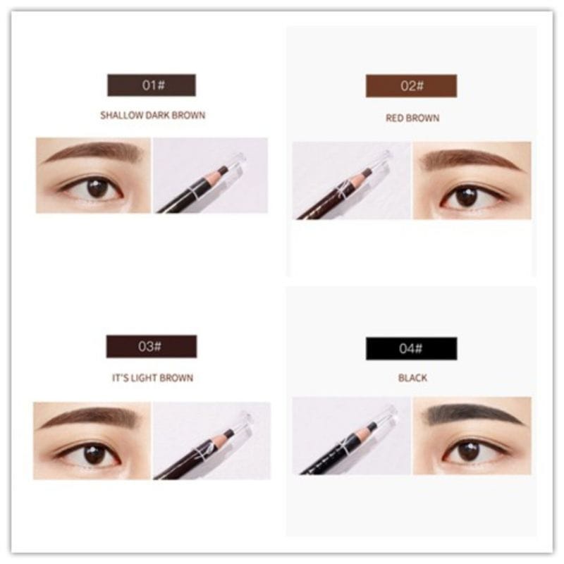 PENSIL ALIS WATERPROOF IMPORT BAGUS TAHAN LAMA ANTI LUNTUR PENSIL ALIS MUA