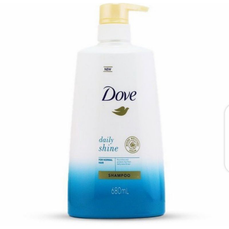 Jual Dove Daily Shine Shampoo 680ml Indonesia