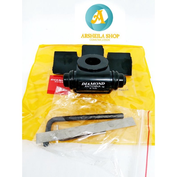 Bracket Jepit antena Radio Rig mobil k400 diamond