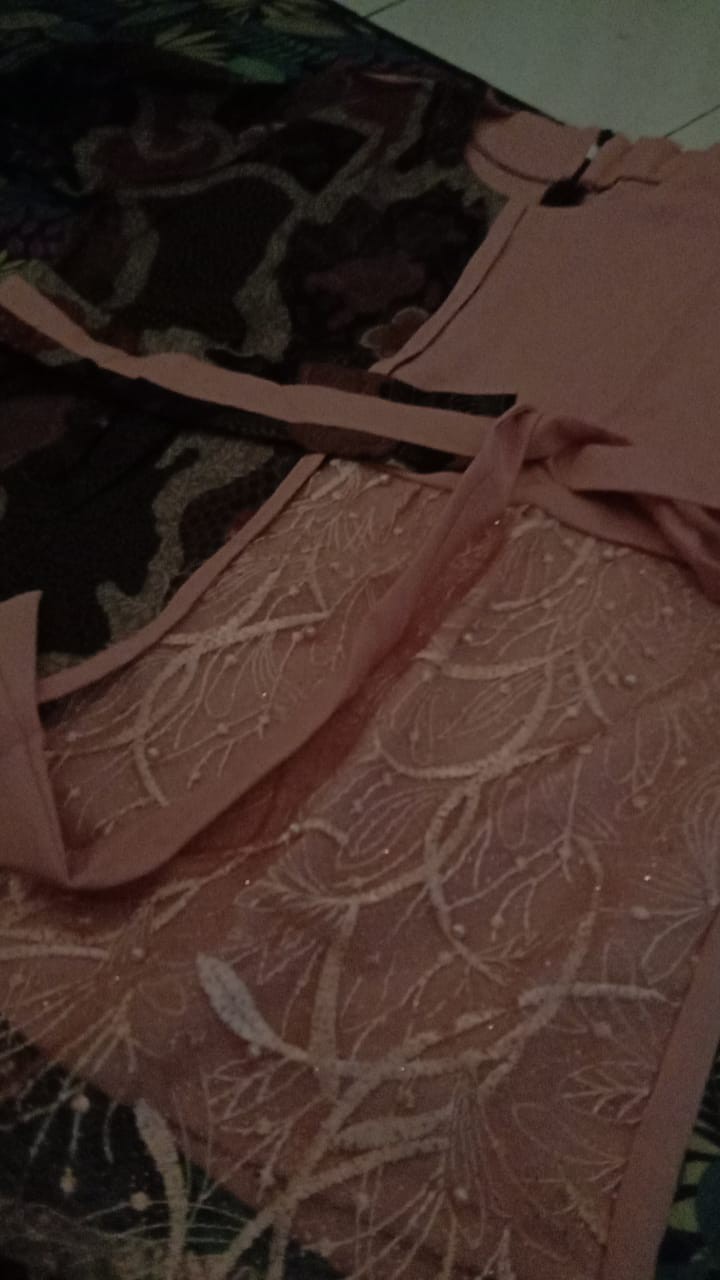 Sarimbit Batik/couple Batik Motif Baru Kombinasi Brokat Terhits Baju Kondangan Terbaru Dan Terlaris