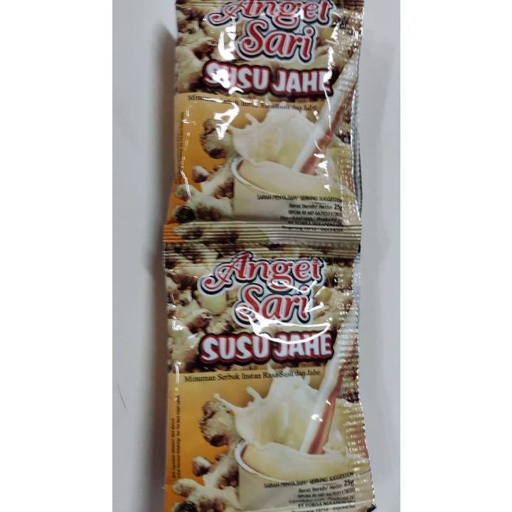 

ANGET SARI SUSU JAHE renceng 10pcs x 25gr