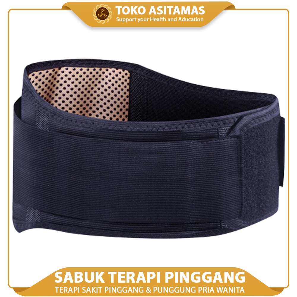 Tourmalin Sabuk Terapi Pinggang Saraf Kejepit Magnetik Korset Sakit Pinggang Dan Punggung Pria Wanit