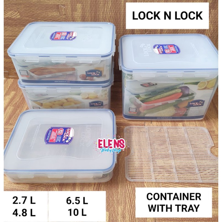 Lock n Lock food container with tray
