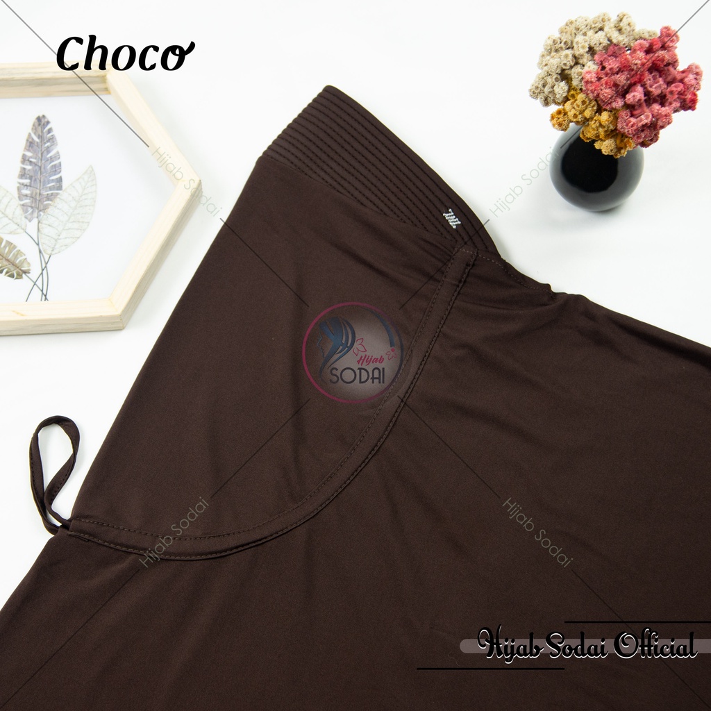 KHIMAR SERUT JOKOWI M | BERGO ADIBA UKURAN M-Choco