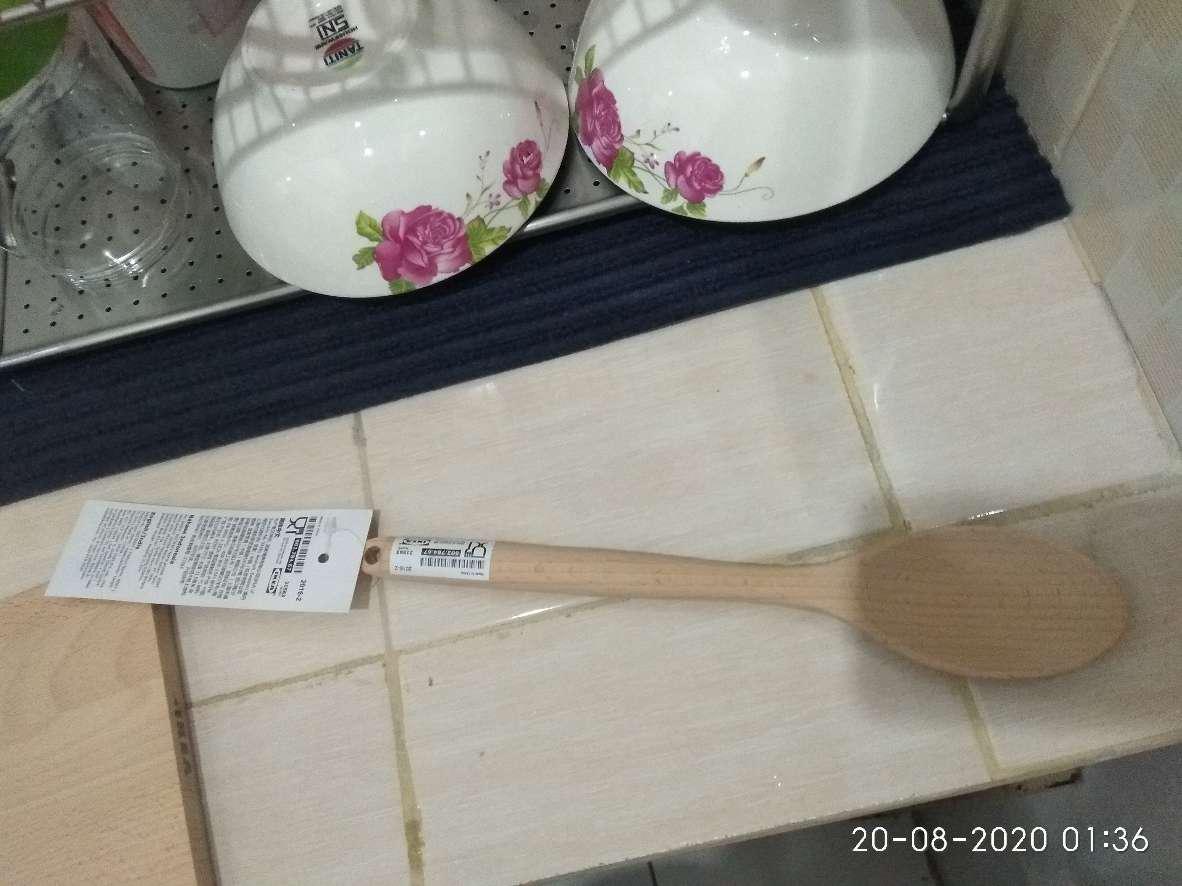 1.sendok Kayu U/ Masak, Susruk, Spatula 31 Cm