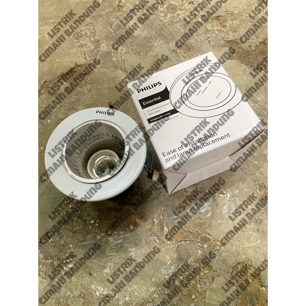 Philips Downlight 2.5" White 66661 (Fitting Lampu Tanam)
