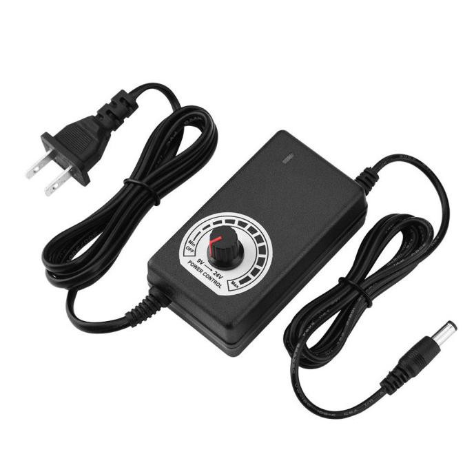 Power Supply Adaptor Adjustable 3-24V 1A 3V 5V 6V 9V 12V 24V Psu Volt Efgad774 Berkualitas