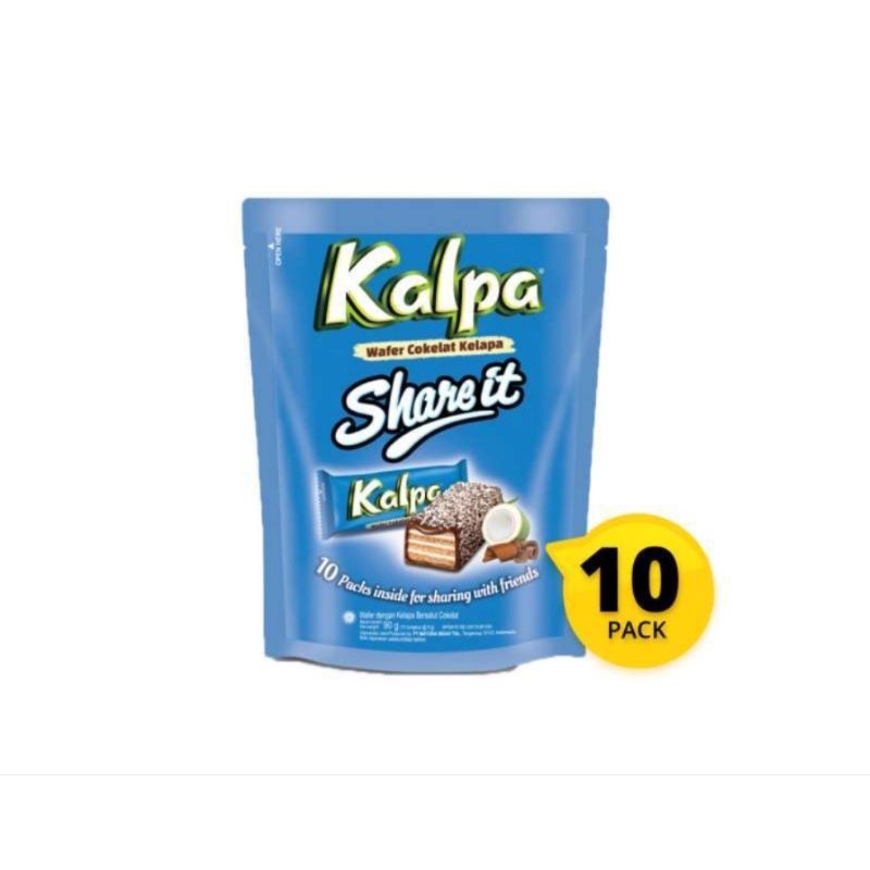 

KALPA SHARE IT WAFER COKLAT KELAPA 10 PCS X 9 gr