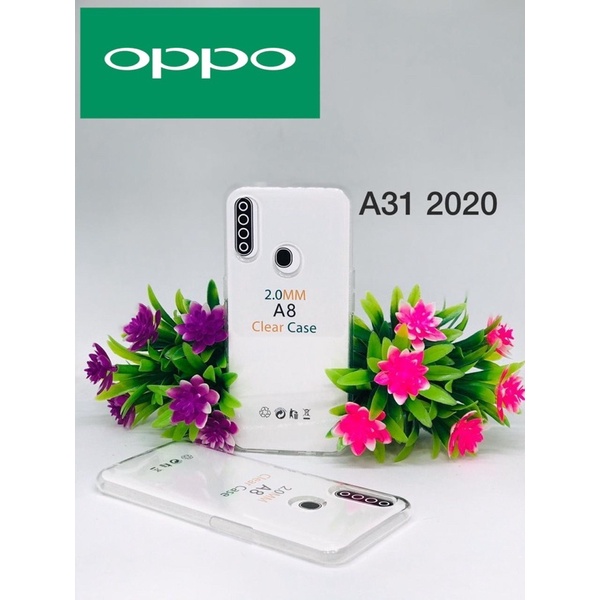 PROMO CLEAR CASE HD 2MM ORIGINAL OPPO A16 A31 2020 / OPPO A8