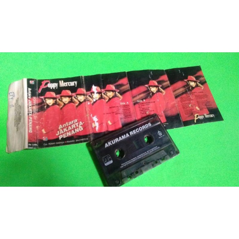 sepaket kaset poppy mercury antara jakarta dan penang biarkan kupergi