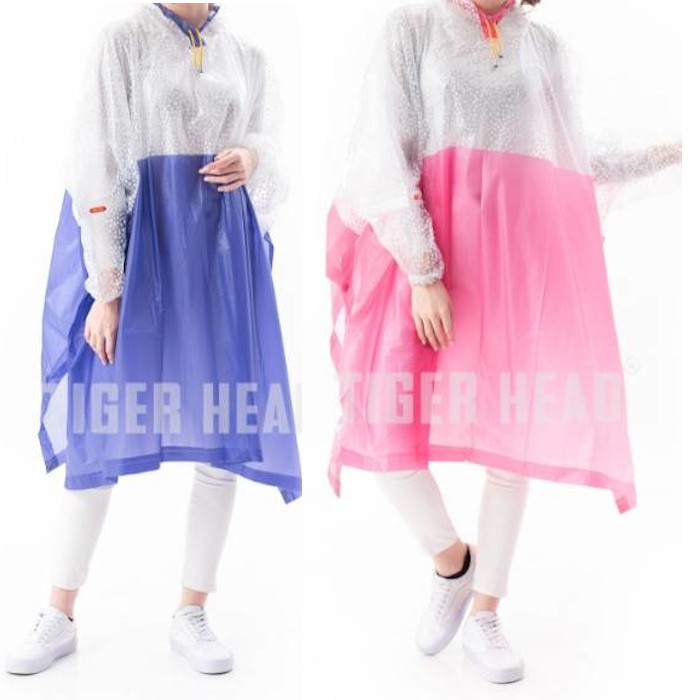 Jas Hujan Poncho Jas Hujan Unik Tiger Head Jas Hujan Cewek
