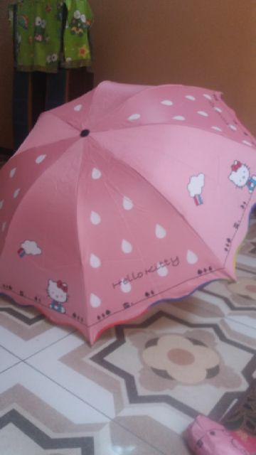Payung Lipat Hello Kitty - Frozen - Princess