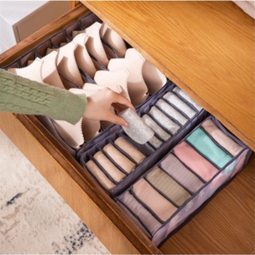 F139 Set Underware Storage Box 3 in 1 Tempat Penyimpanan Pakaian Dalam 139