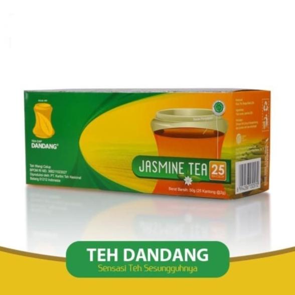 Jual Teh Dandang Jasmine Tea Isi 25 Pcs Shopee Indonesia