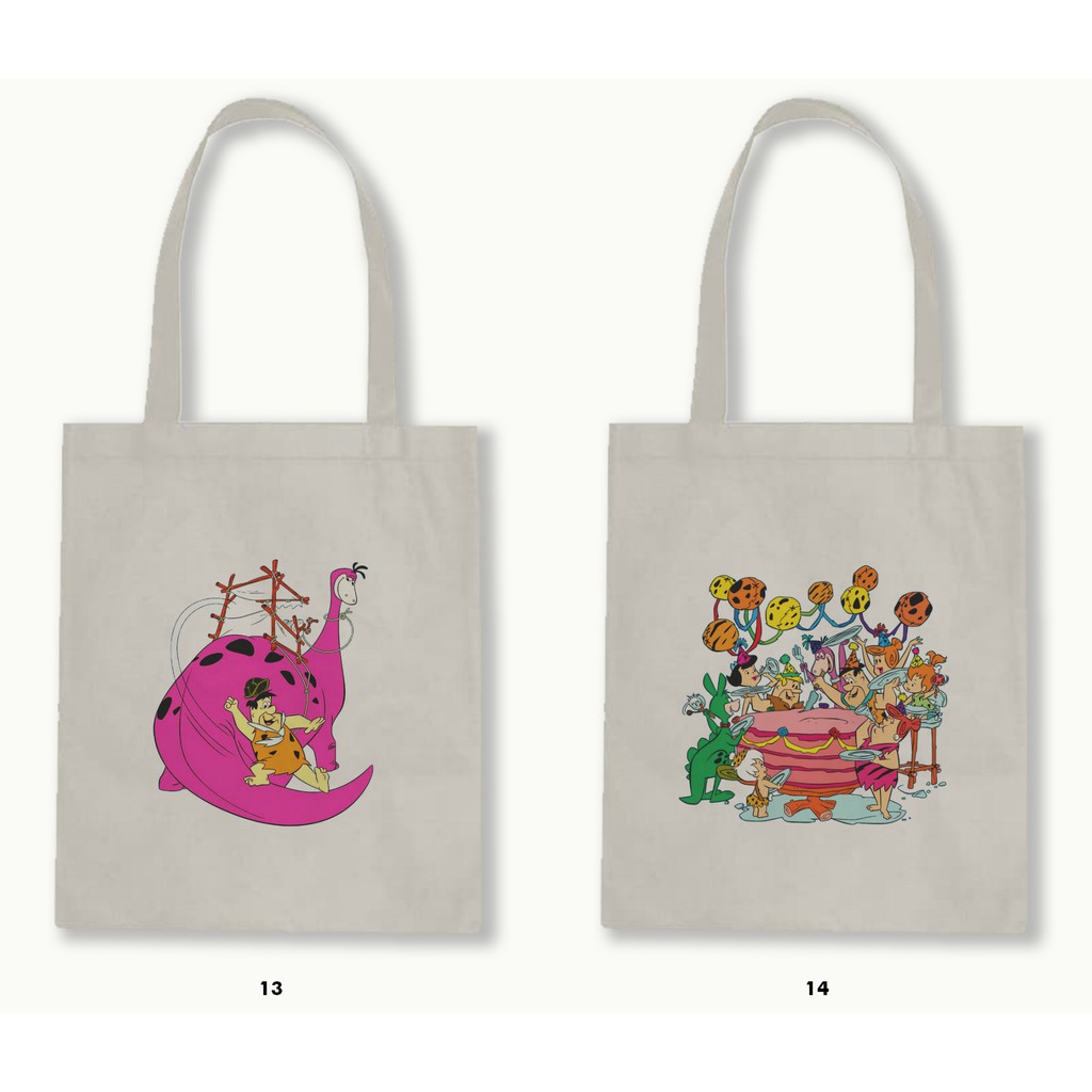 TOTE BAG BLACU - THE FLINTSTONES .01