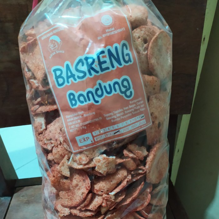

NEW Basreng Bandung Pedas/ Ori 1kg - Original