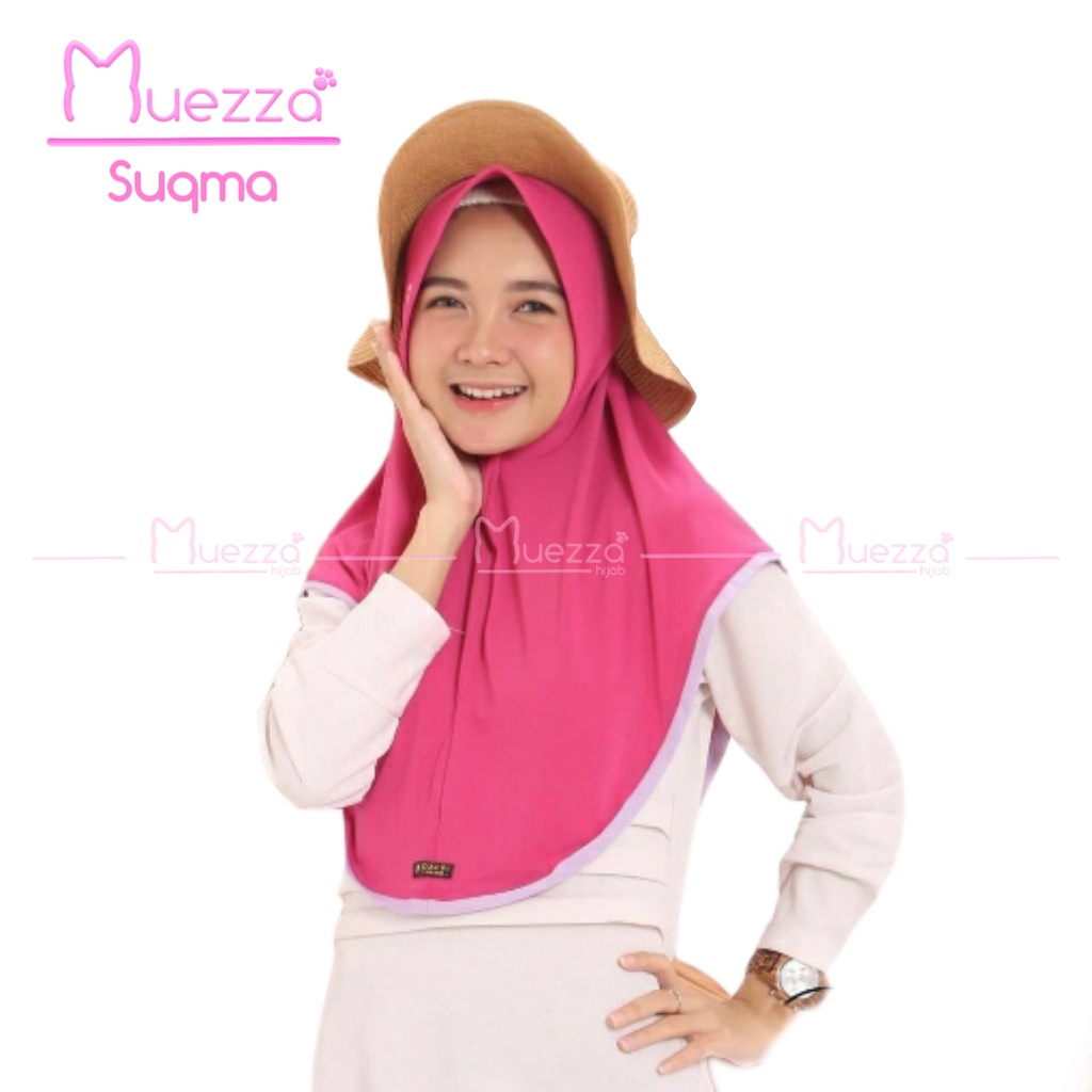 Hijab Muezza - Jilbab Instan Bergo Mini Suqma Jersey ITY Premium