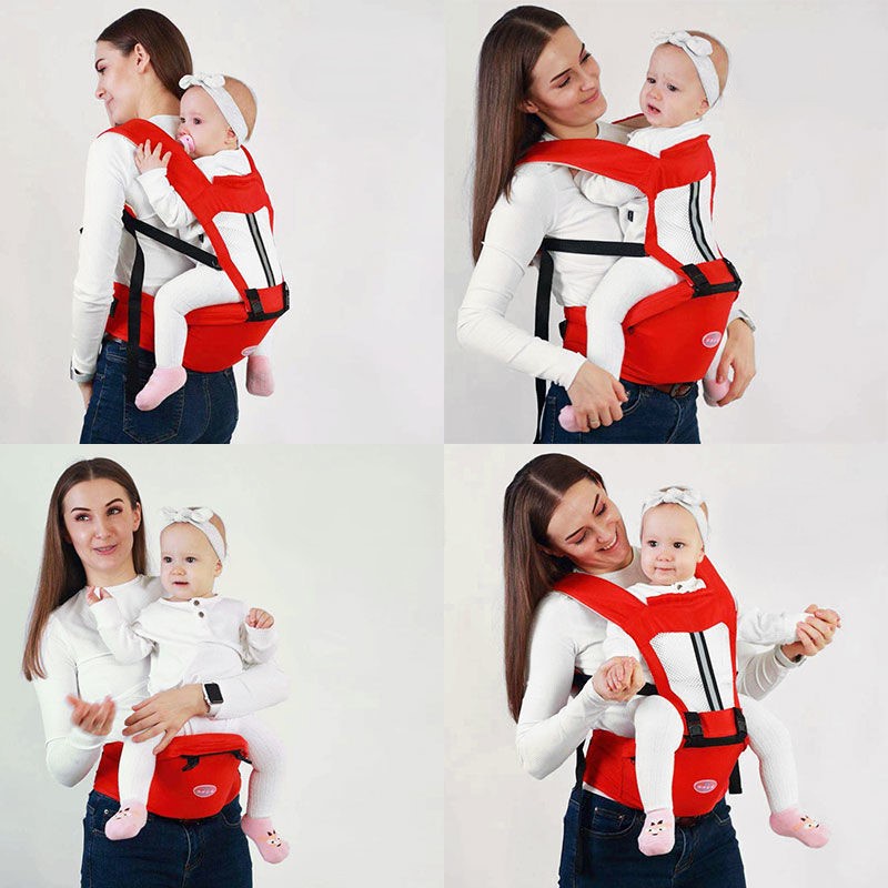 Grosir - 997 Baby Hipseat / Gendongan Bayi Depan &amp; Belakang / Baby Carrier / Perlengkapan Bayi