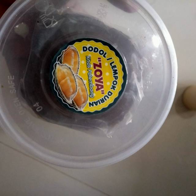 

Lempoyak dodol durian