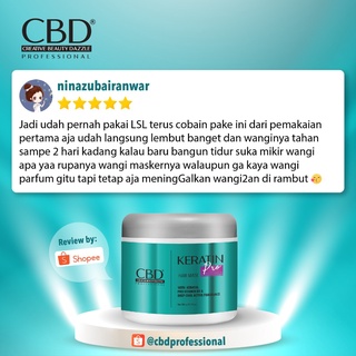 CBD Professional Daily Use Keratin Pro Hair Mask (Masker Rambut