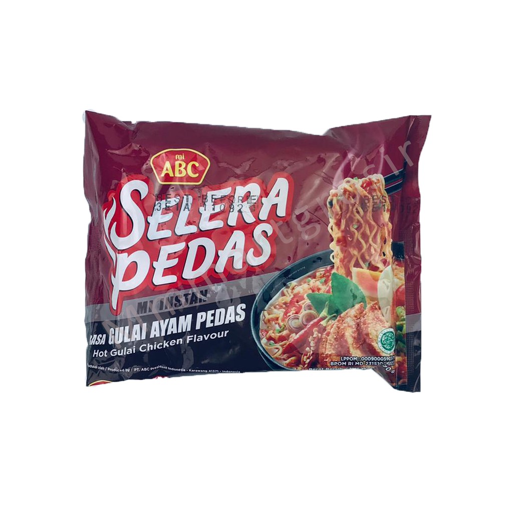 MIE ABC SELERA PEDAS 6 VARIAN RASA