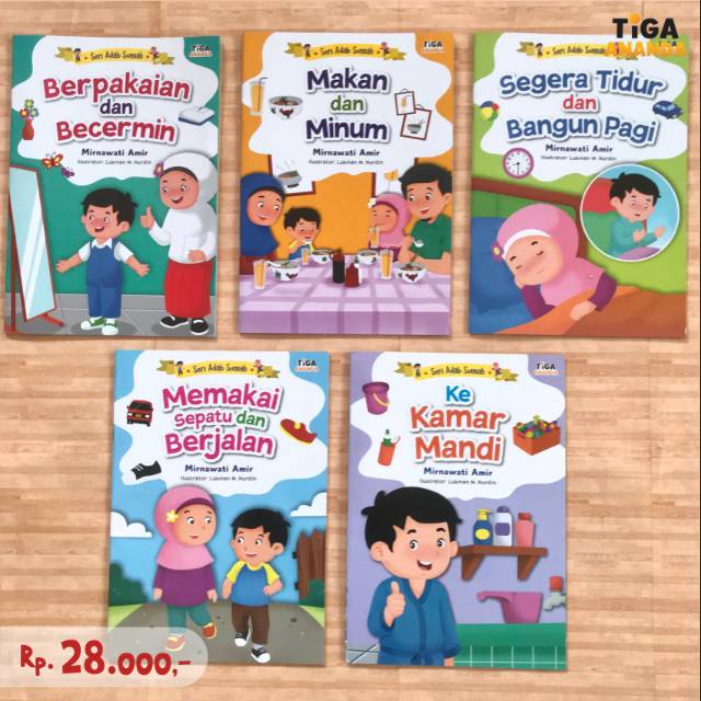 Buku Islami Anak - Paket Seri Adab Sunnah