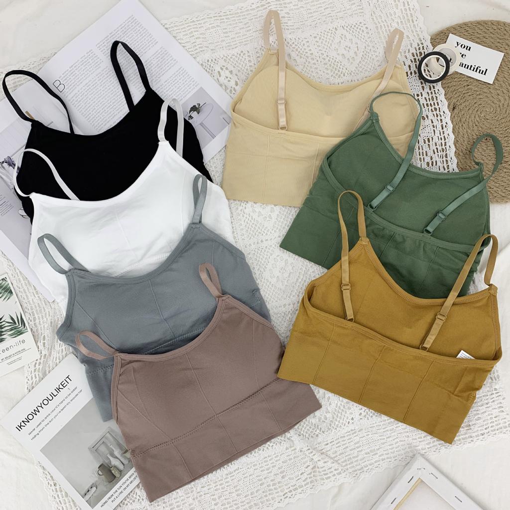 [ LINGERIE MASTER ] - (B-14) Sport Bra Import Dalaman Wanita BH Gym Zumba Lingerie Fashion Korea Import-4