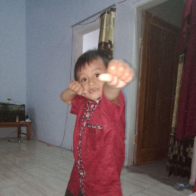 Batik Couple Keluarga - Bisa Cod - Couple Batik Indonesia Sarimbit Gamis Familly  - Batik Putra Hadi