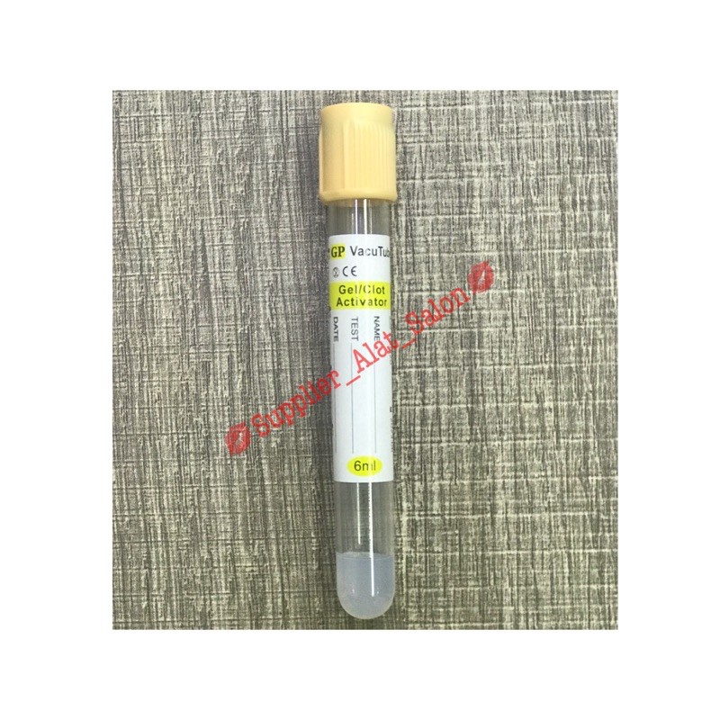 TABUNG PRP GEL CLOTH ACTIVATOR MEREK GP VACUUM PET TUBE SERUM UNTUK PLASMA DARAH SEMUA UKURAN