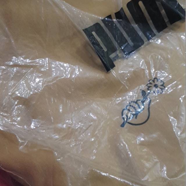 Hoodie BTS × PUMA LS Shoelace Original Korea (L/Over size) - Honey Mustard / Coklat Muda