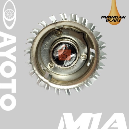 Lampu Motor LED AYOTO M1A Pro H6/T19/M5 Hi-Lo AC DC Original