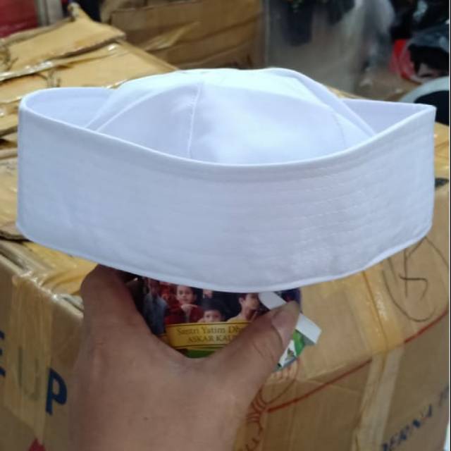 TOPI POPEYE PUTIH/TOPI PELAUT/ TOPI POPAY