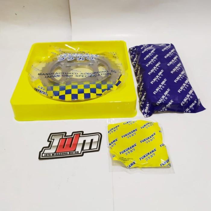 Gear Set HONDA Fukukawa CS1 / GirSet Depan Belakang Murah HONDA CS 1.