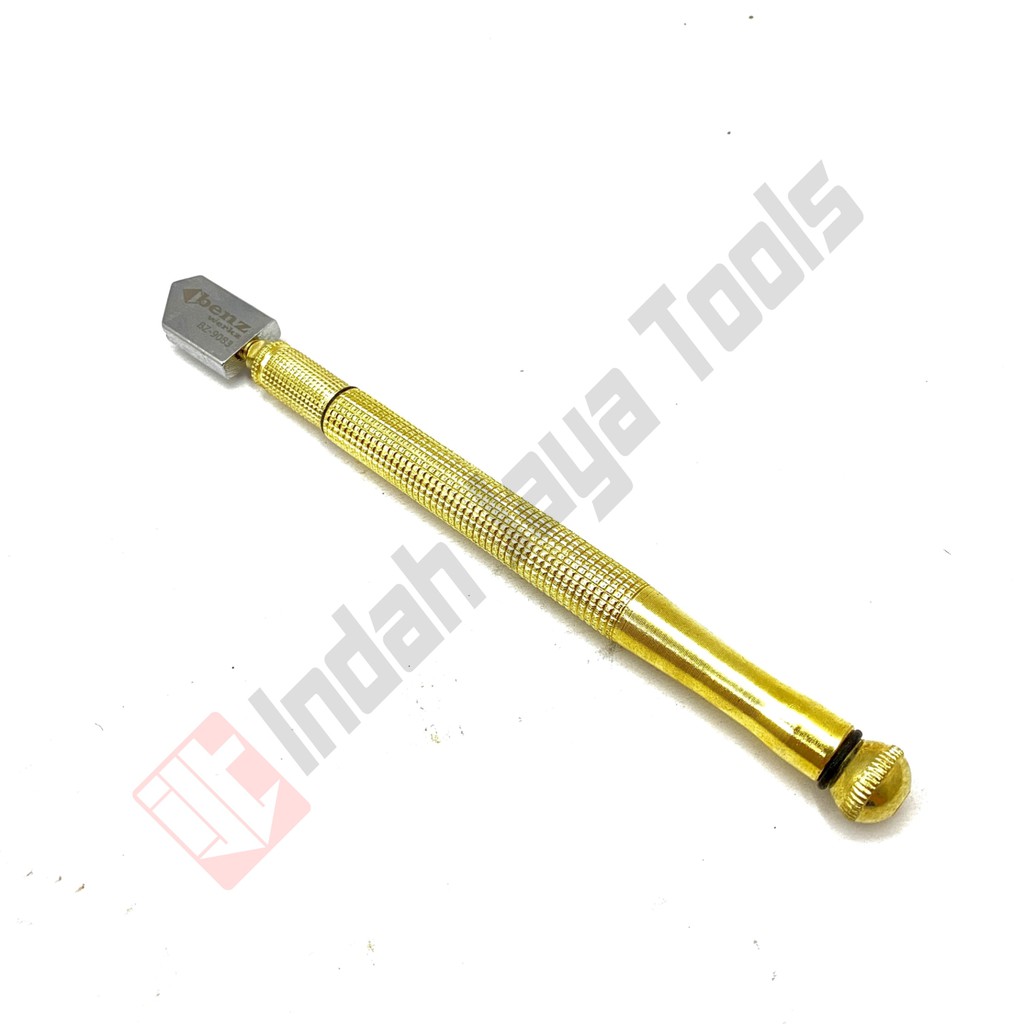 BENZ BZ-9083 Pisau Potong Kaca BODY BESI - Alat Potong Kaca Glass Cutter