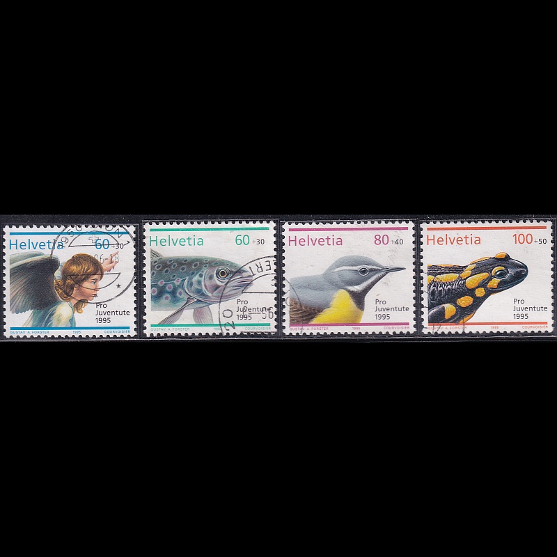 

Prangko Switzerland 1995 - Pro Juventute