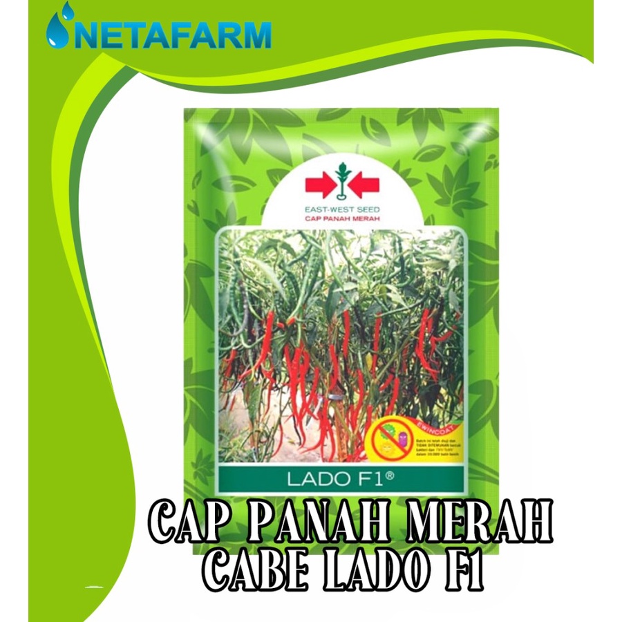 Benih Biji Bibit Cabe LADO F1 Cap Panah Merah 150seeds