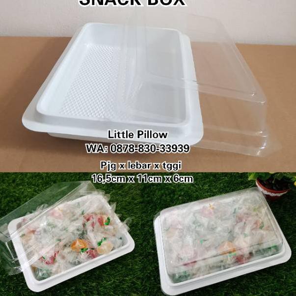 ☏ (ISI 50PCS) Snack Box/Mika Snack/Kotak Snack/Mika Nasi/Mika Kue/Kotak Kue ✦