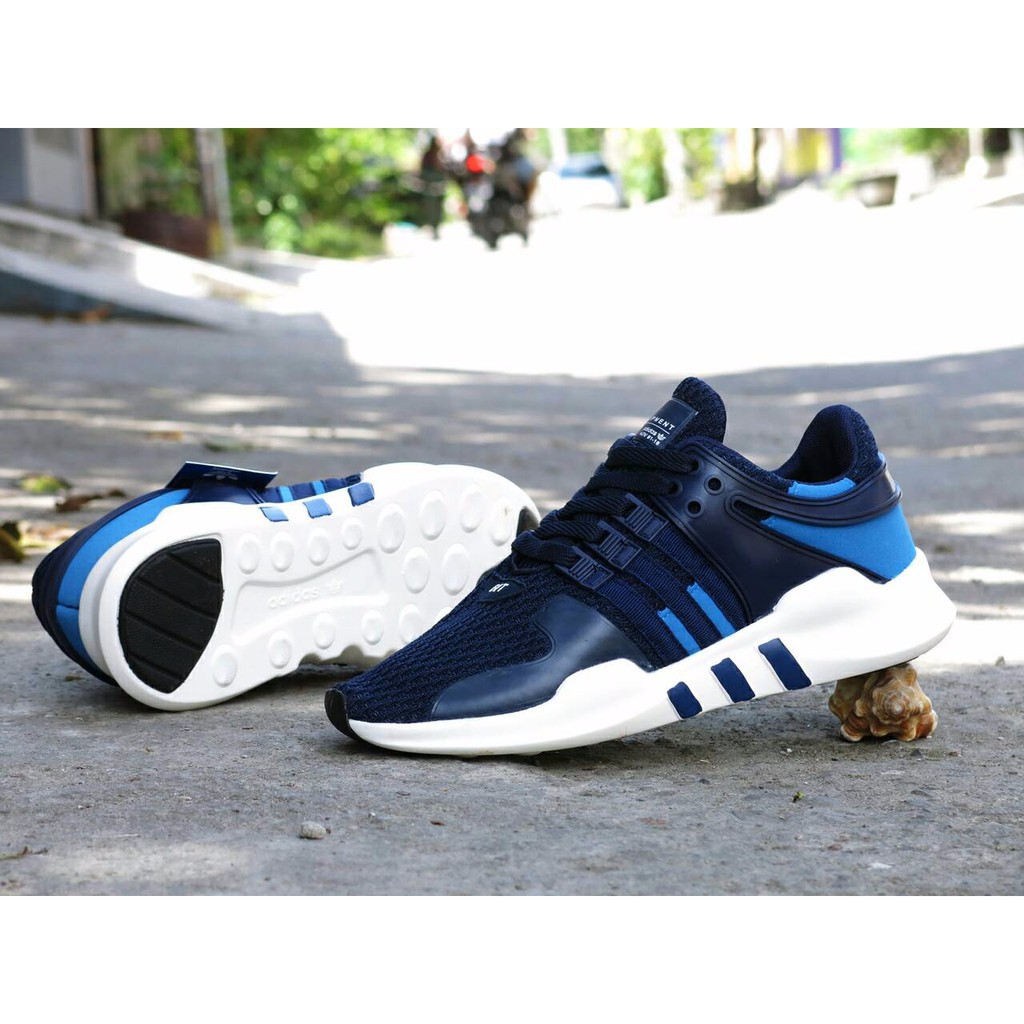 Sepatu Basket KuliahSepatu Adidas EQT Woman Grade Original Biru Import