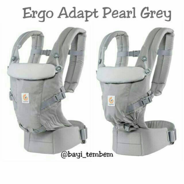 Ergo Adapt Baby Carrier Pearl Grey