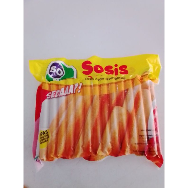 

Sosis Sonice 1kg isi 40