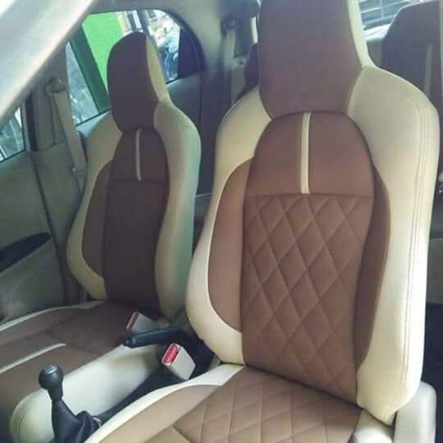 Cover Jok Mobil BRIO Terbaru Tipe E(JokMobil Rembang)