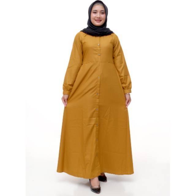 Gamis Santri Katun Toyobo Gamis Premium Gamis Polos Fashion Wanita Gamis Syar'i polos Gamis  Busui